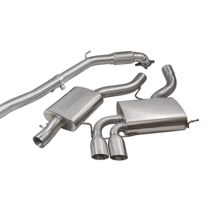 Cobra Sport Audi S3 (8P) Quattro (3 Door) Turbo Back Performance Exhaust - TMC Motorsport
