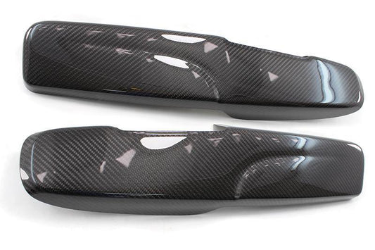 Abarth 500 / 595 / 695 Internal Door Covers - Carbon Fibre - Abarth Tuning