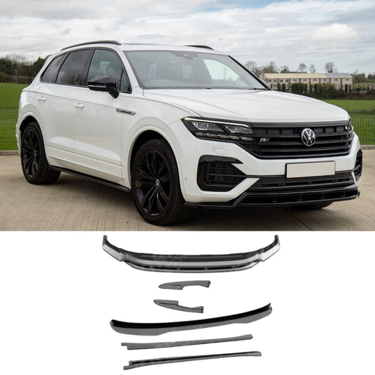 Aero Body Kit In Gloss Black For Volkswagen Touareg MK3 R Line 2018-2023