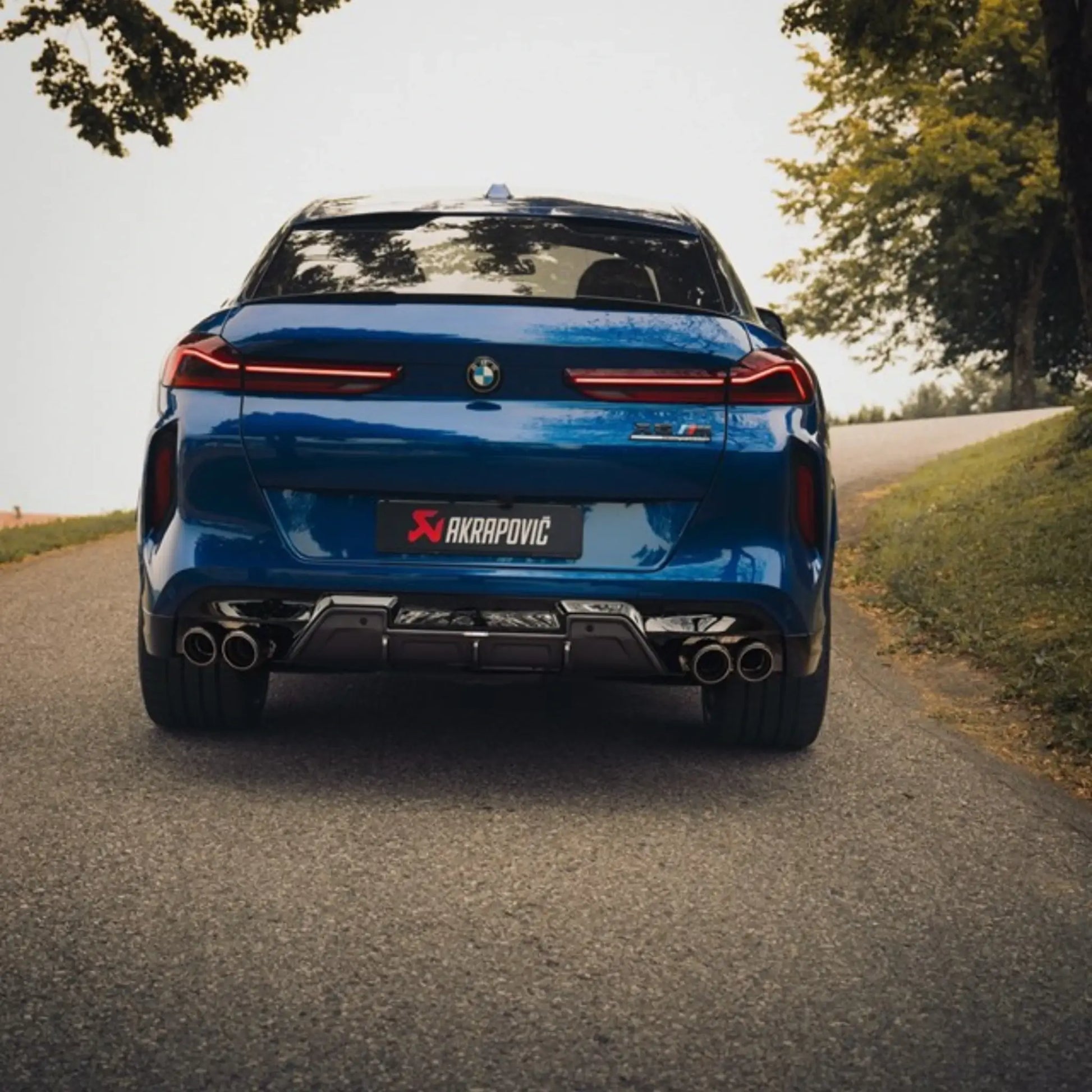 BMW X5 M / Competition / X6 M / Competition (F95 / F96) | 2024” | Akrapovic | Slip-On Line (Titanium) - TMC Motorsport