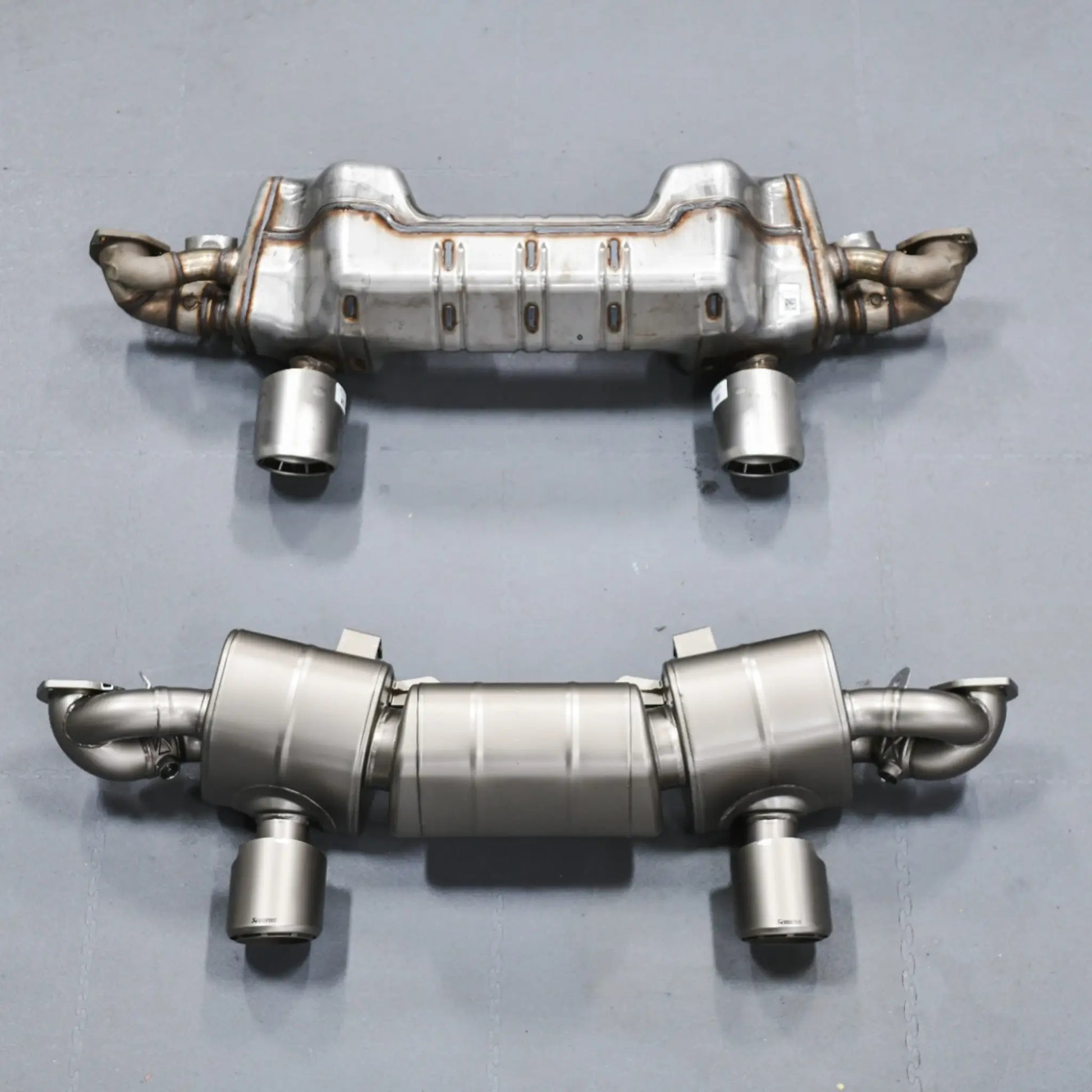 Porsche 718 Cayman GT4 RS / Spyder RS | Akrapovic | Slip-On Race Line (Titanium) - TMC Motorsport