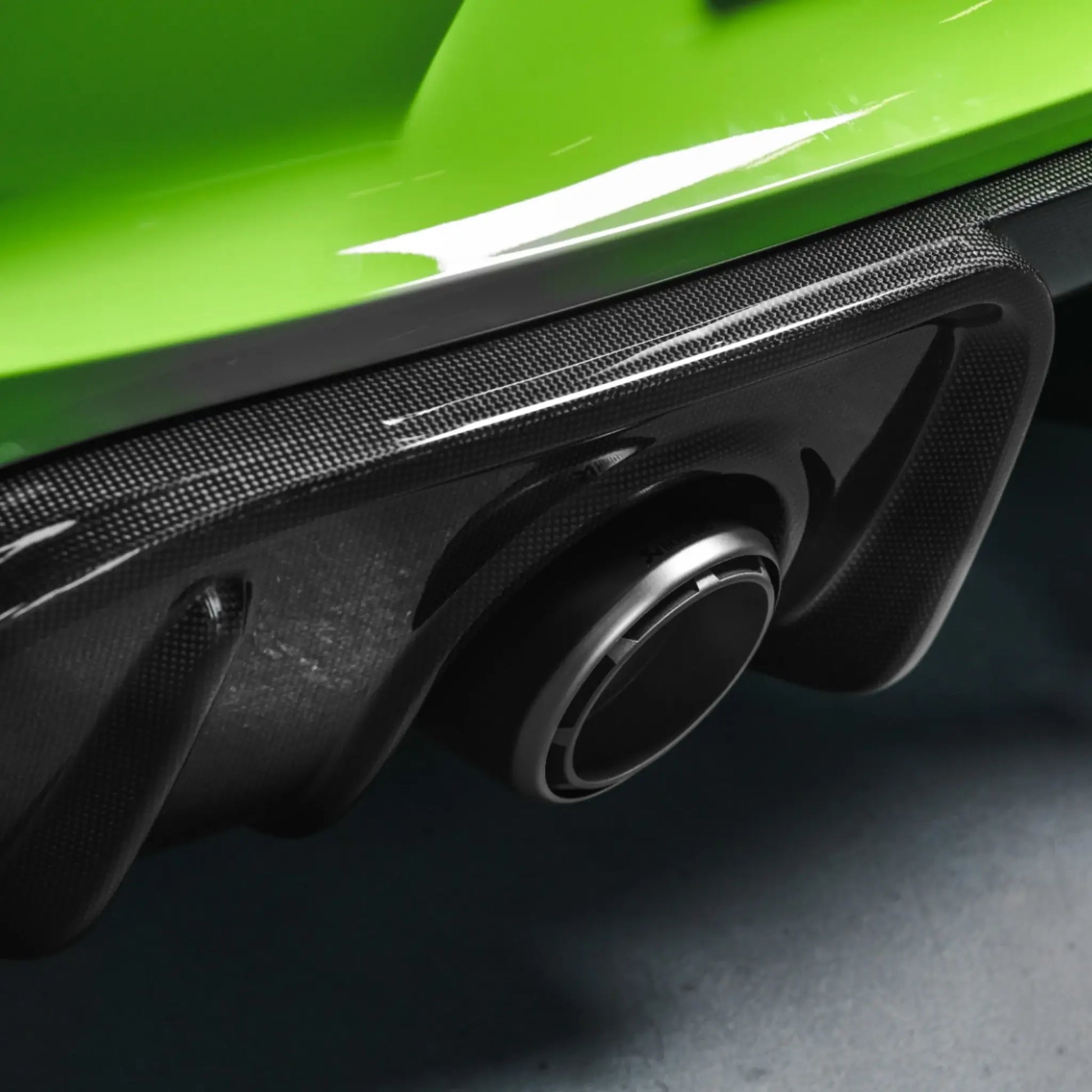 Porsche 718 Cayman GT4 RS / Spyder RS | Akrapovic | Rear Carbon Diffuser (High Gloss) - TMC Motorsport