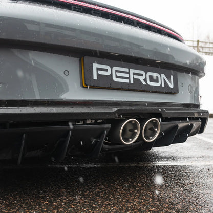 Porsche 911 GT3 / GT3 Touring (992.1) | Akrapovic | Rear Carbon Diffuser (High Gloss) - TMC Motorsport
