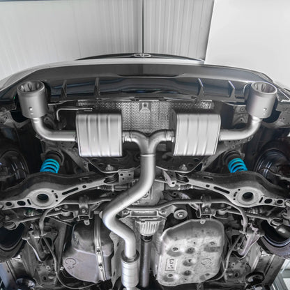 Toyota GR / GRMN Yaris | Akrapovic | Slip-On Race Line (Titanium) - TMC Motorsport