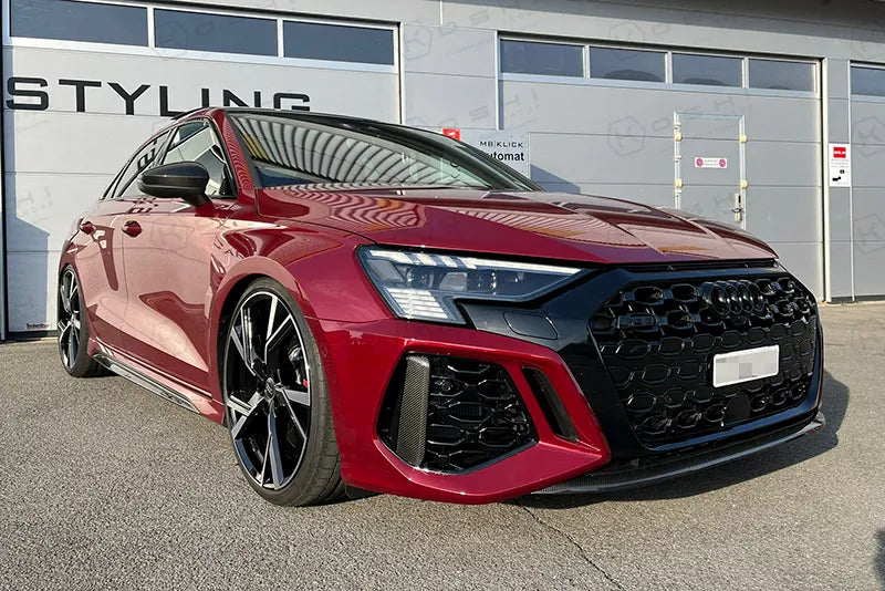 Audi RS3 (2021-ongoing) Front Splitter Lip - Carbon Fibre