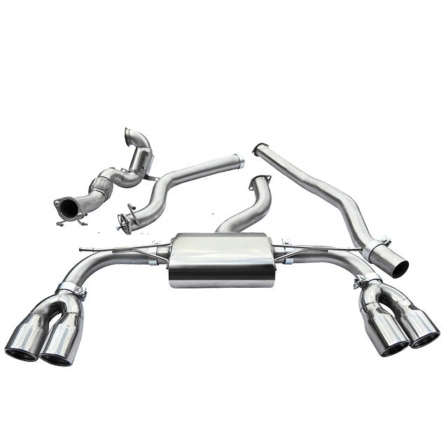 Cobra Sport Audi S3 (8V) 3 Door (Non-Valved) (13-18) Turbo Back Performance Exhaust - TMC Motorsport