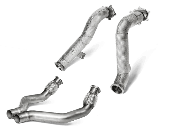 Audi RS6 / RS7 / S6 / S7 (C7) | Akrapovic | Race Downpipe / Link Pipe Set (For Audi Sport Akrapovič Exhaust System) - TMC Motorsport