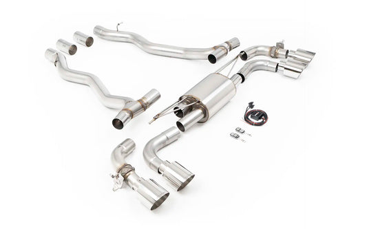 BMW M5 G90/G99 (NAS/ROW Spec) - Axle Back with Polished Tips