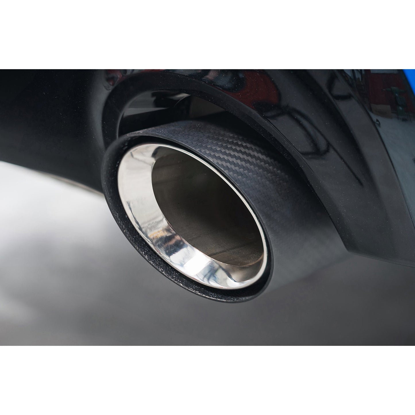 Cobra Sport BMW X2 M35i xDrive (F39) OEM Style M Performance Tips - Carbon Fibre Larger 4" Slip-on Replacement Tailpipes - TMC Motorsport
