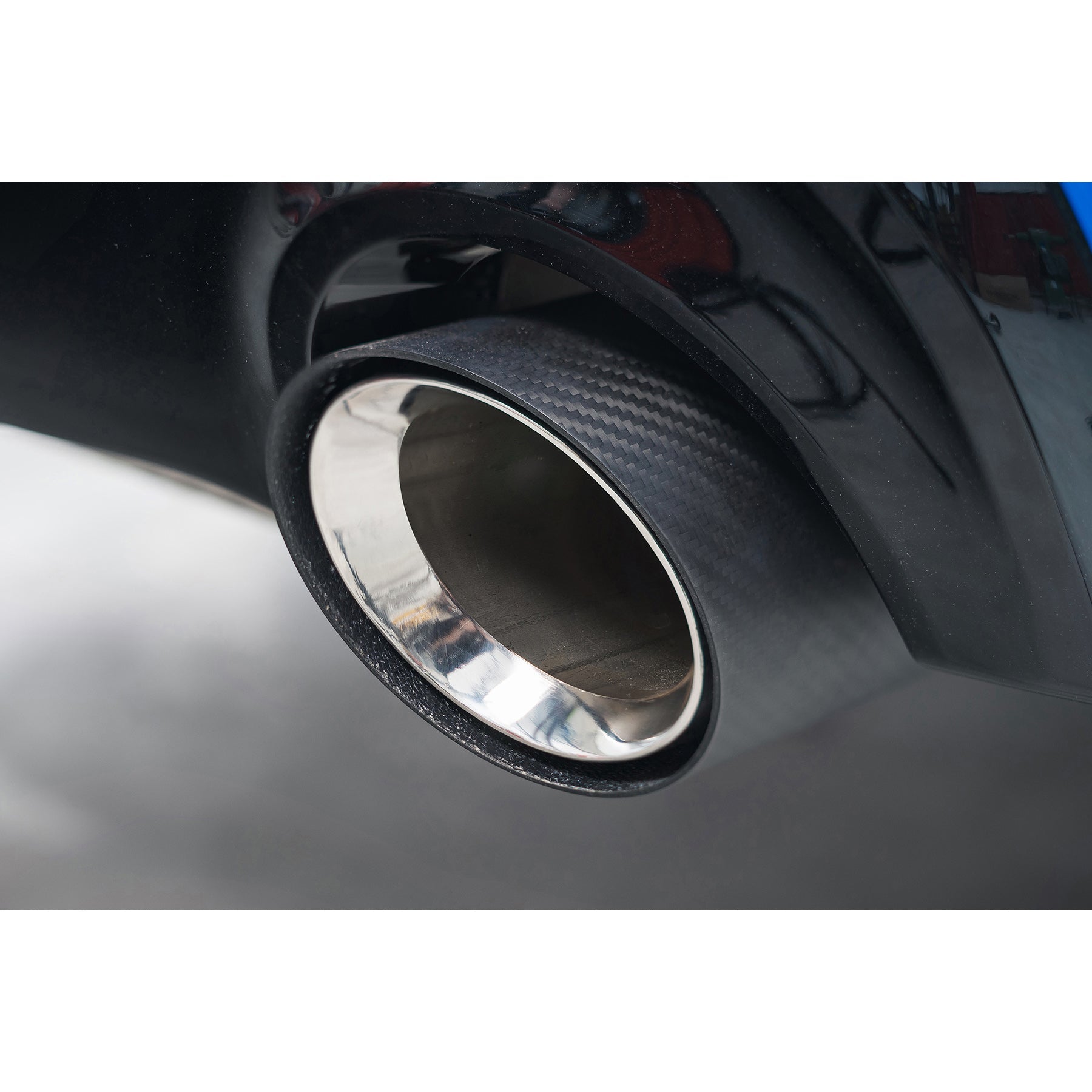 Cobra Sport BMW X2 M35i xDrive (F39) OEM Style M Performance Tips - Carbon Fibre Larger 4" Slip-on Replacement Tailpipes - TMC Motorsport