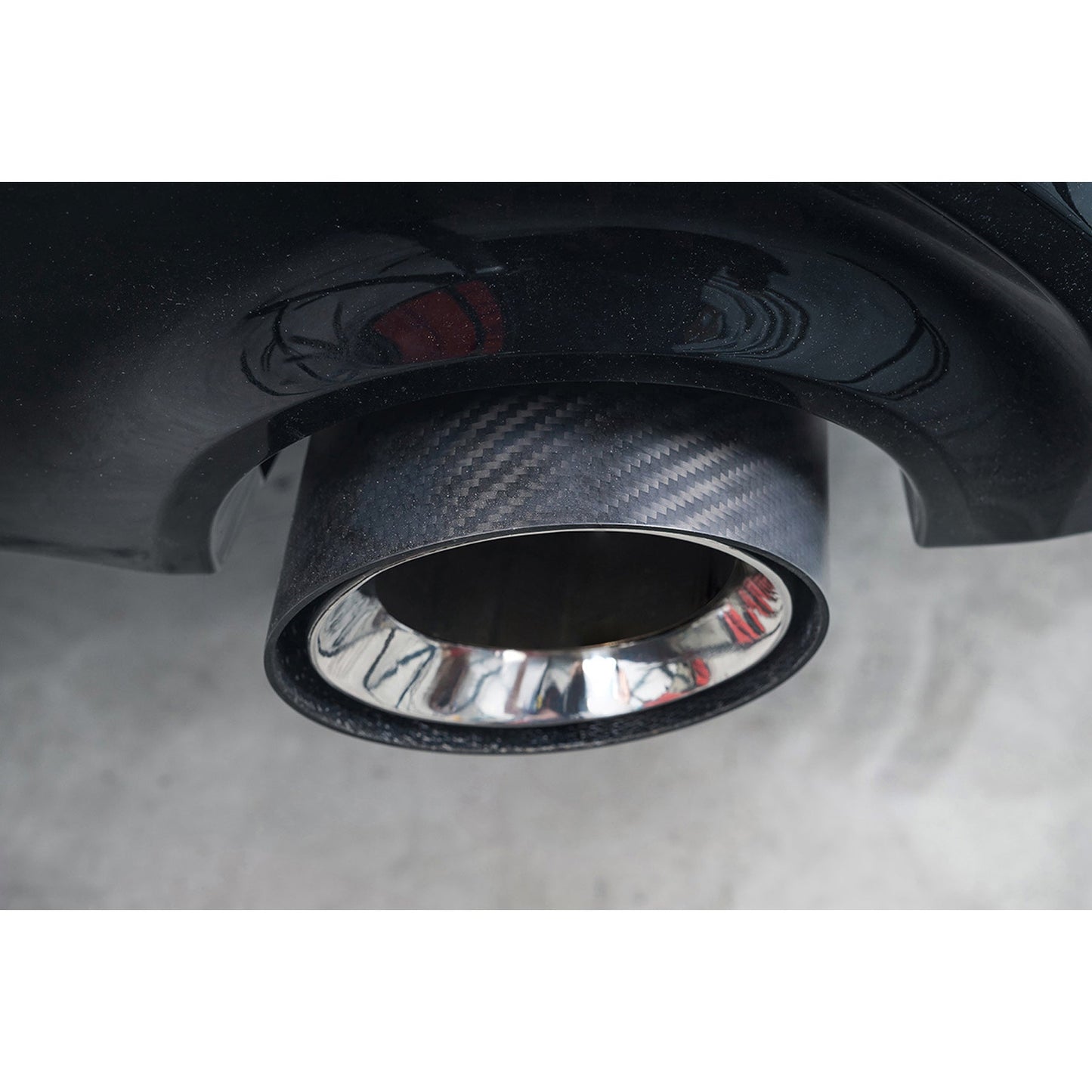 Cobra Sport BMW X2 M35i xDrive (F39) OEM Style M Performance Tips - Carbon Fibre Larger 4" Slip-on Replacement Tailpipes - TMC Motorsport