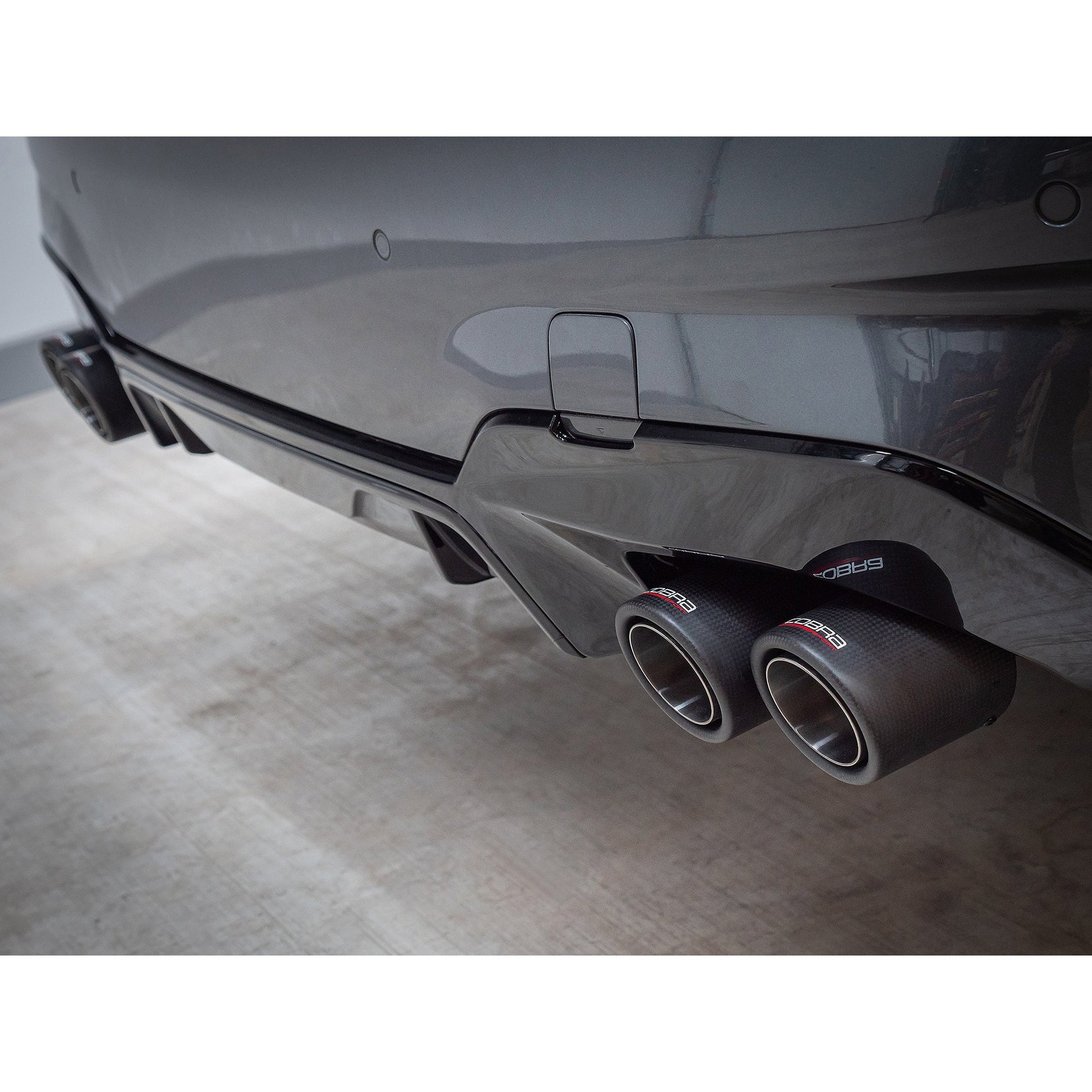Cobra Sport BMW 330e Touring (G21) (19>) Non-Valved Venom Quad Exit Rear Axle Back M3 Style Performance Exhaust - TMC Motorsport