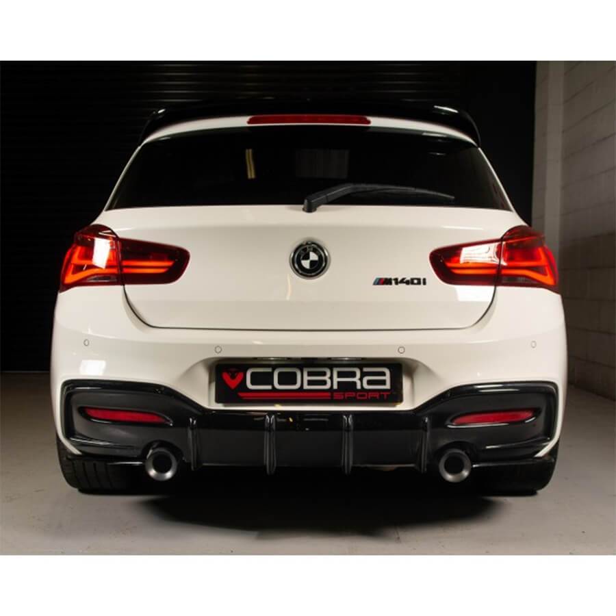 Cobra Sport BMW F-Series OEM Style M Performance Larger 3.5" Slip-on Replacement Tips / Tailpipes - TMC Motorsport
