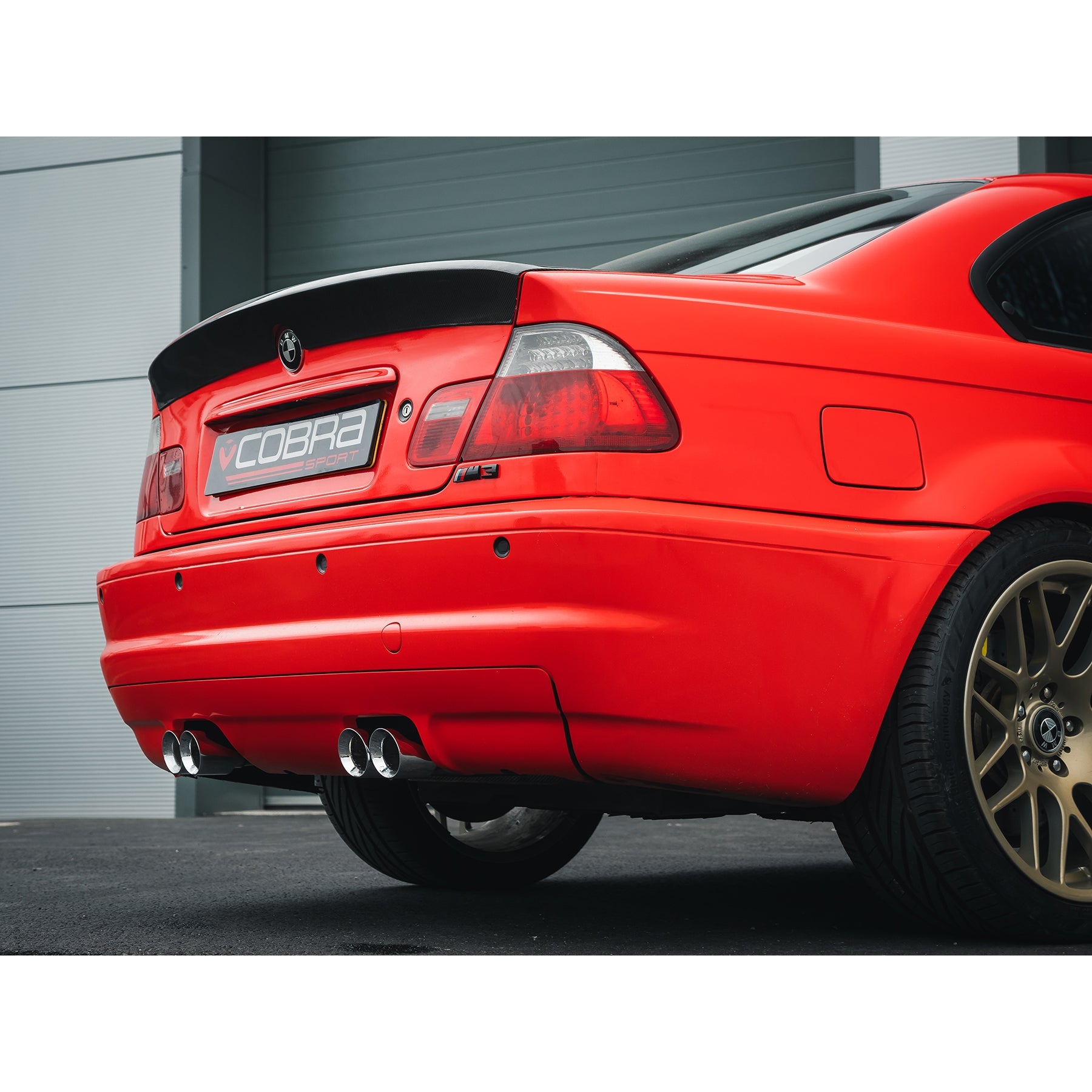 Cobra Sport BMW M3 (E46) Rear Performance Exhaust - TMC Motorsport