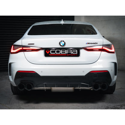 Cobra Sport BMW M440i (G22) (22>) (UK/EU) Valved Quad Exit GPF/PPF Back Performance Exhaust - TMC Motorsport