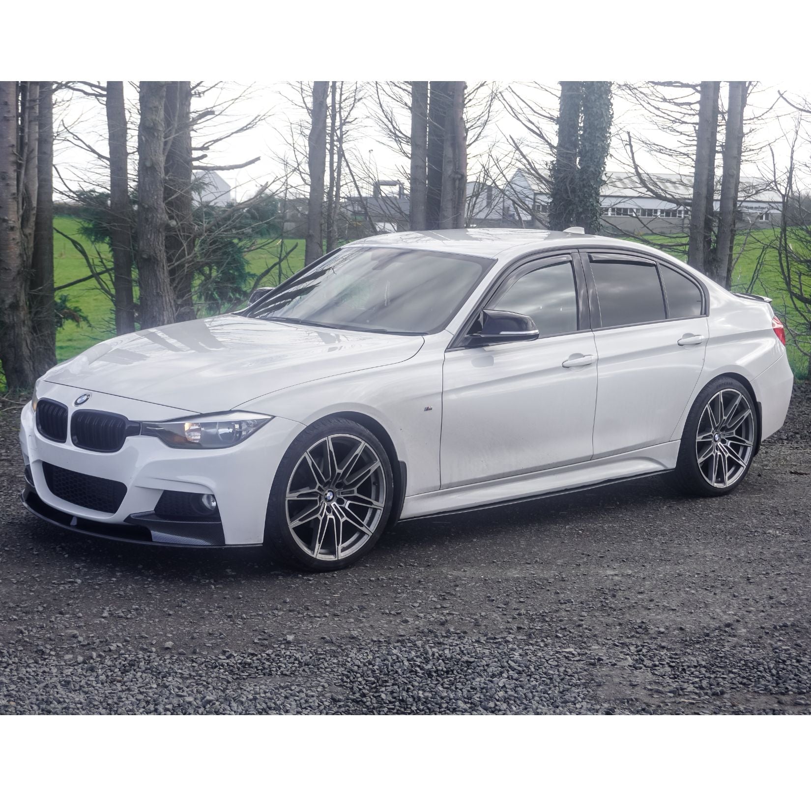 BMW 3 Series F30 F31 M Sport Front Splitter in Carbon Look - TMC Motorsport