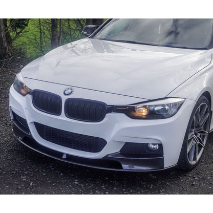 BMW 3 Series F30 F31 M Sport Front Splitter in Carbon Look - TMC Motorsport