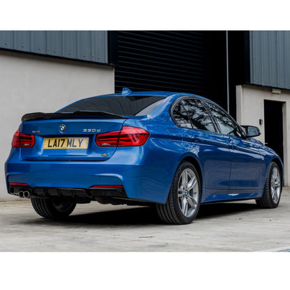 BMW 3 Series F30 F35 M Sport Side Skirt Splitters - Gloss Black - TMC Motorsport