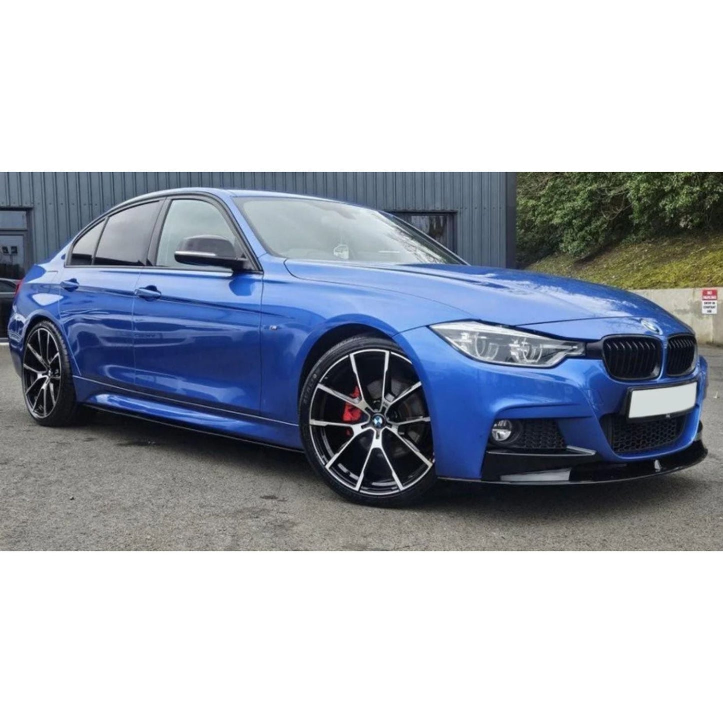 BMW 3 Series F30 M Sport 2012-2018 Gloss Black Full Aero Body Kit - Diffuser 00__00 - TMC Motorsport