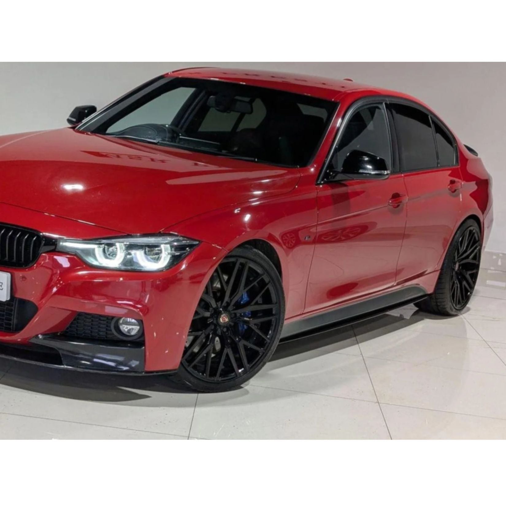 BMW 3 Series F30 M Sport 2012-2018 Gloss Black Full Aero Body Kit - Diffuser 00___ - TMC Motorsport