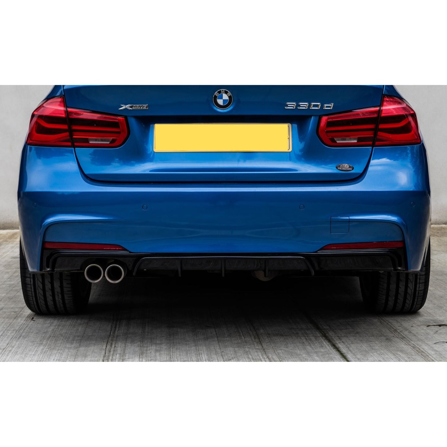 BMW 3 Series F30 M Sport 2012-2018 Gloss Black Full Aero Body Kit - Diffuser 00___ - TMC Motorsport
