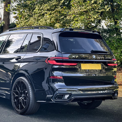 BMW X7 G07 LCI 2023+ Rear Roof Spoiler In Gloss Black