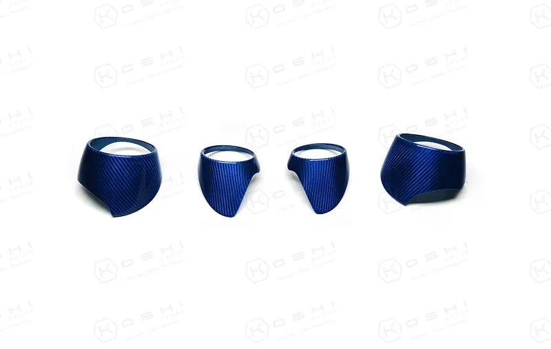 Alfa Romeo Giulia Kit Lüftungsschlitz-Abdeckungen - Carbonfaser