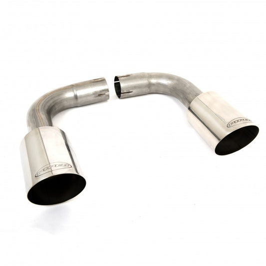 Piper Exhausts Fiat/Abarth 500/595 1.4L - Replacement Tailpipes - TMC Motorsport