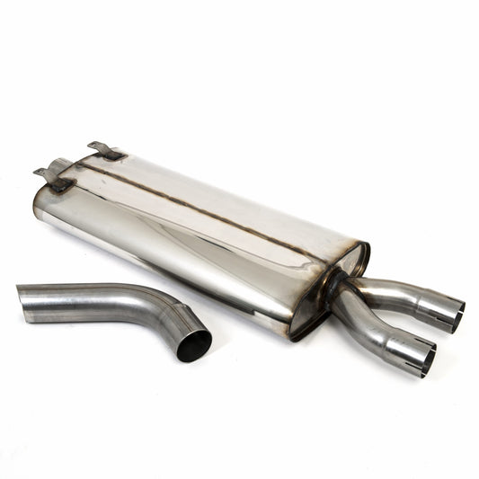 Piper Exhausts Austin Healey 3000 - Road Rear Silencer (CAH2) - TMC Motorsport
