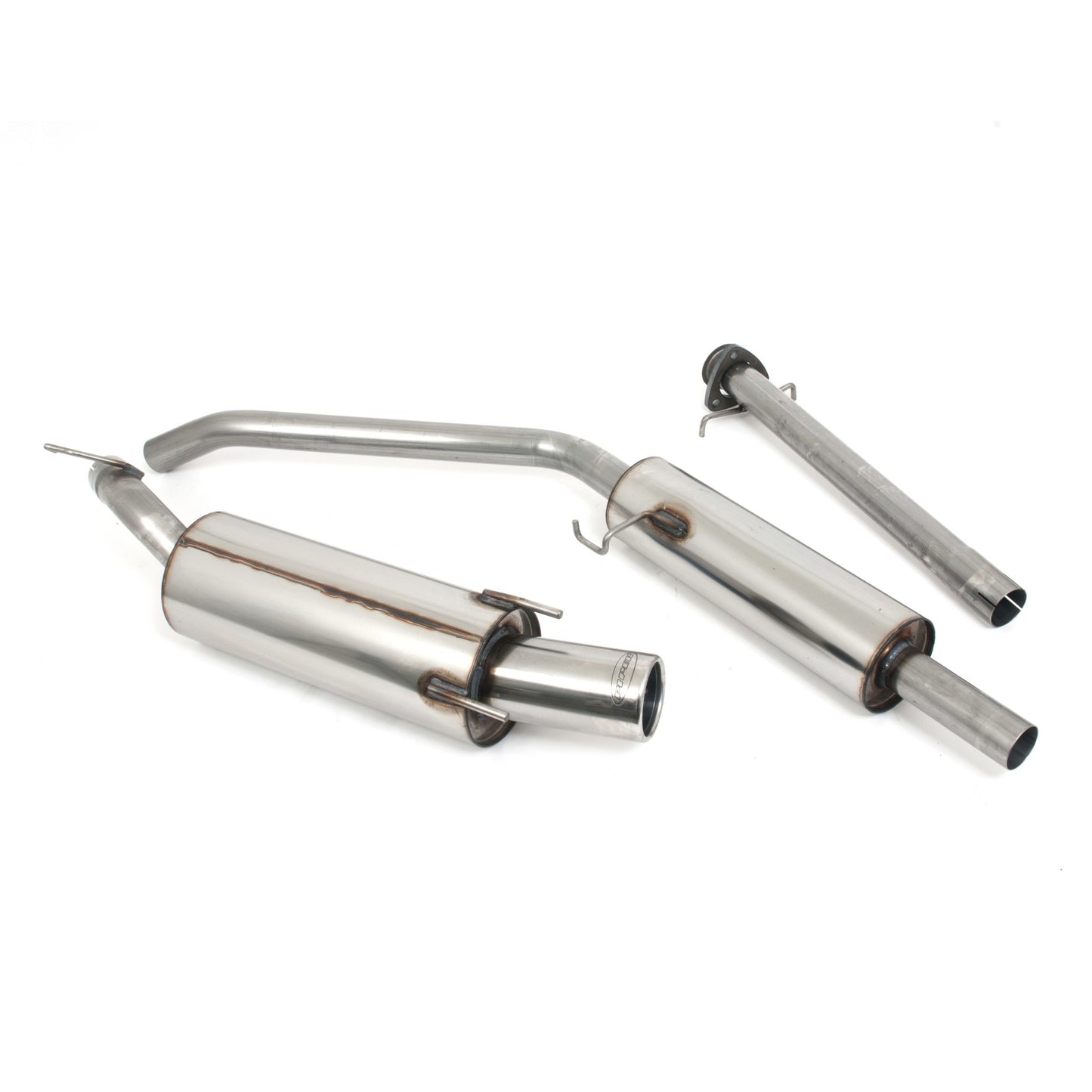 Piper Exhausts Vauxhall Calibra 2.0 16v / 2.5 V6 (93-97) - 2 Silencer System - TMC Motorsport