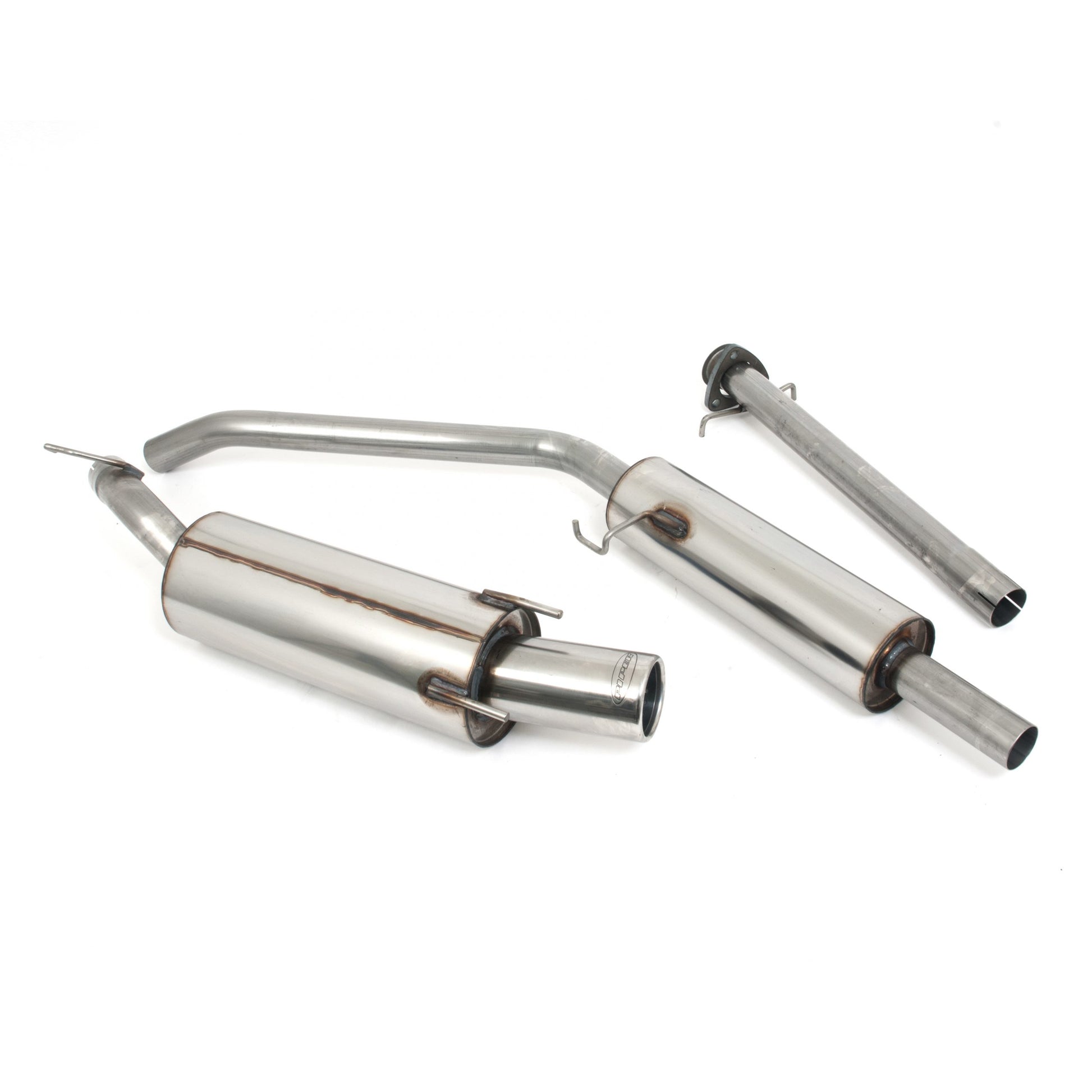 Piper Exhausts Vauxhall Calibra 2.0 16v / 2.5 V6 (93-97) - 2 Silencer System - TMC Motorsport
