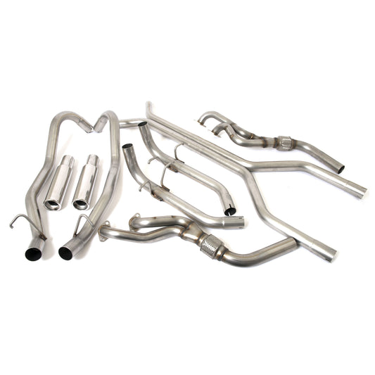 Piper Exhausts Ford Capri MK2 2.8L V6 Cologne - 0 Silencer System - TMC Motorsport