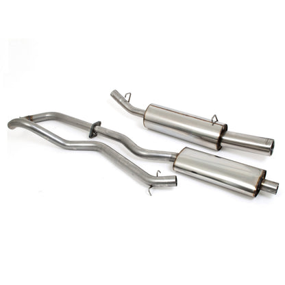 Piper Exhausts Vauxhall Cavalier MK2 1.3/1.6/1.8/2.0 SALOON (81-88) - 2 Silencer System - TMC Motorsport