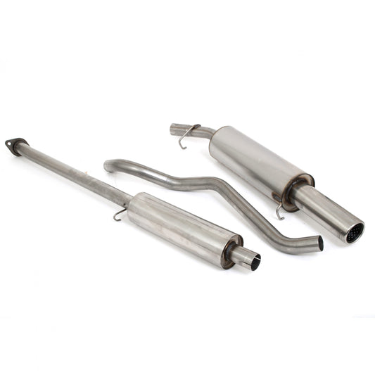 Piper Exhausts Vauxhall Cavalier MK3 1.4/1.6/1.8 HATCH (88-93) - 2 Silencer System - TMC Motorsport