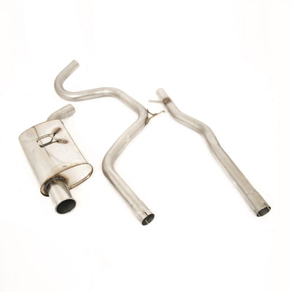 Piper Exhausts Ford Escort MK3/MK4 RS TURBO (80-92) - 1 Silencer System - TMC Motorsport