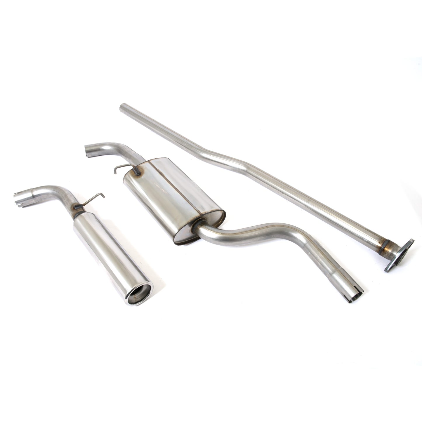 Piper Exhausts Ford Fiesta MK1 1.6 XR2 (81-84) - 2 Silencer System - TMC Motorsport