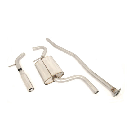 Piper Exhausts Ford Fiesta MK2 1.6 XR2 (84-89) - 2 Silencer System - TMC Motorsport