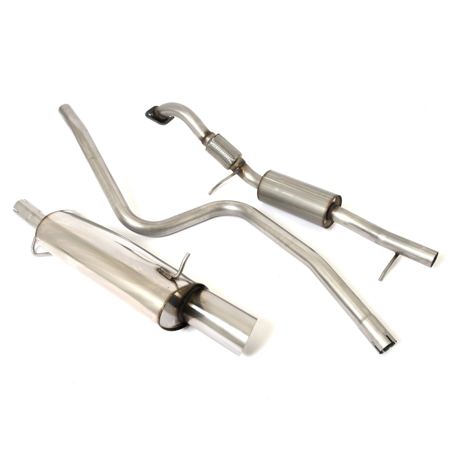 Piper Exhausts Ford Fiesta MK6 1.6 16v inc Zetec S (02-07) - 2 Silencer System - TMC Motorsport