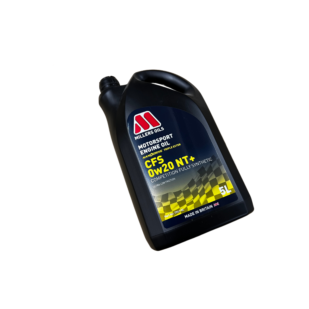 Millers Oils 0W20 NT+ Engine Oil 5L (Nanodrive Technology) - TMC Motorsport