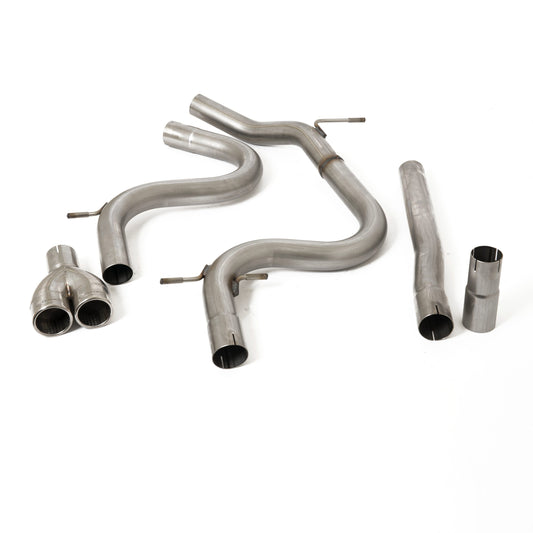Piper Exhausts VW Golf MK5 1.9 TDi (03-08) & 2.0 GTI - 0 Silencer System - TMC Motorsport