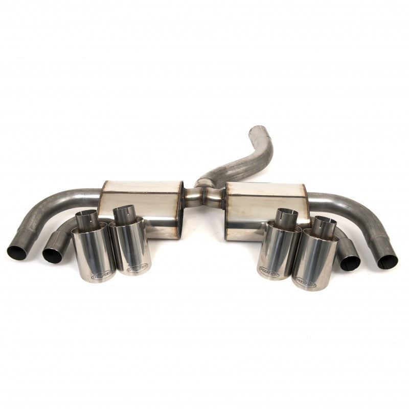 Piper Exhausts VW Golf MK7 Golf R HATCH - EA888 FSI - Rear With Silencer - No Valves - TMC Motorsport