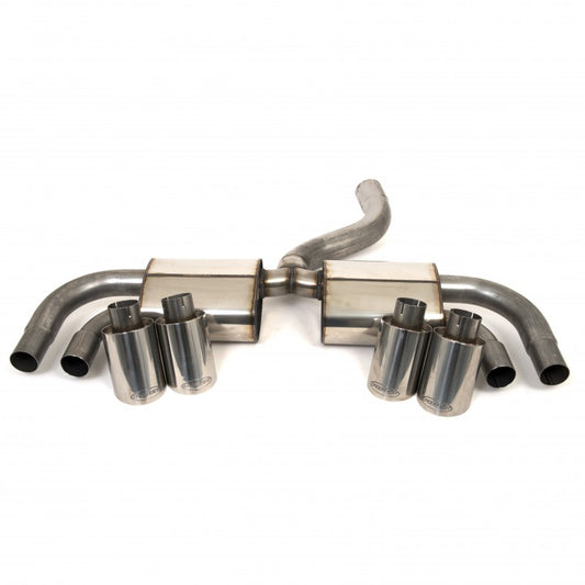 Piper Exhausts VW Golf MK7 Golf R HATCH - EA888 FSI - Rear With Silencer - No Valves - TMC Motorsport