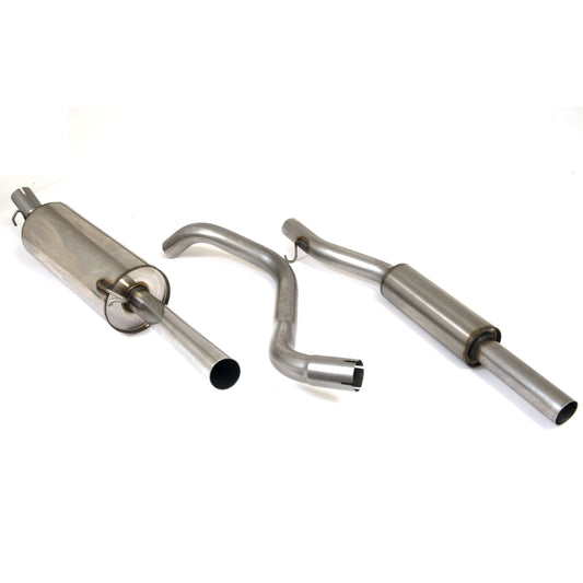 Piper Exhausts VW Golf MK1 1.6 & 1.8 - 2 Silencer System - TMC Motorsport