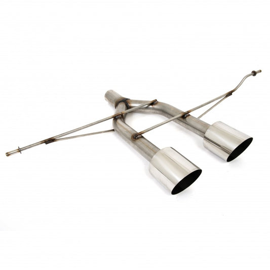 Piper Exhausts VW Golf MK5 R32 - Rear No Silencer - TMC Motorsport