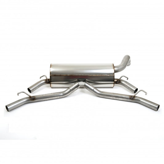 Piper Exhausts Honda Civic Type R MK8 2.0L 16v VTEC - Rear With Silencer - TMC Motorsport