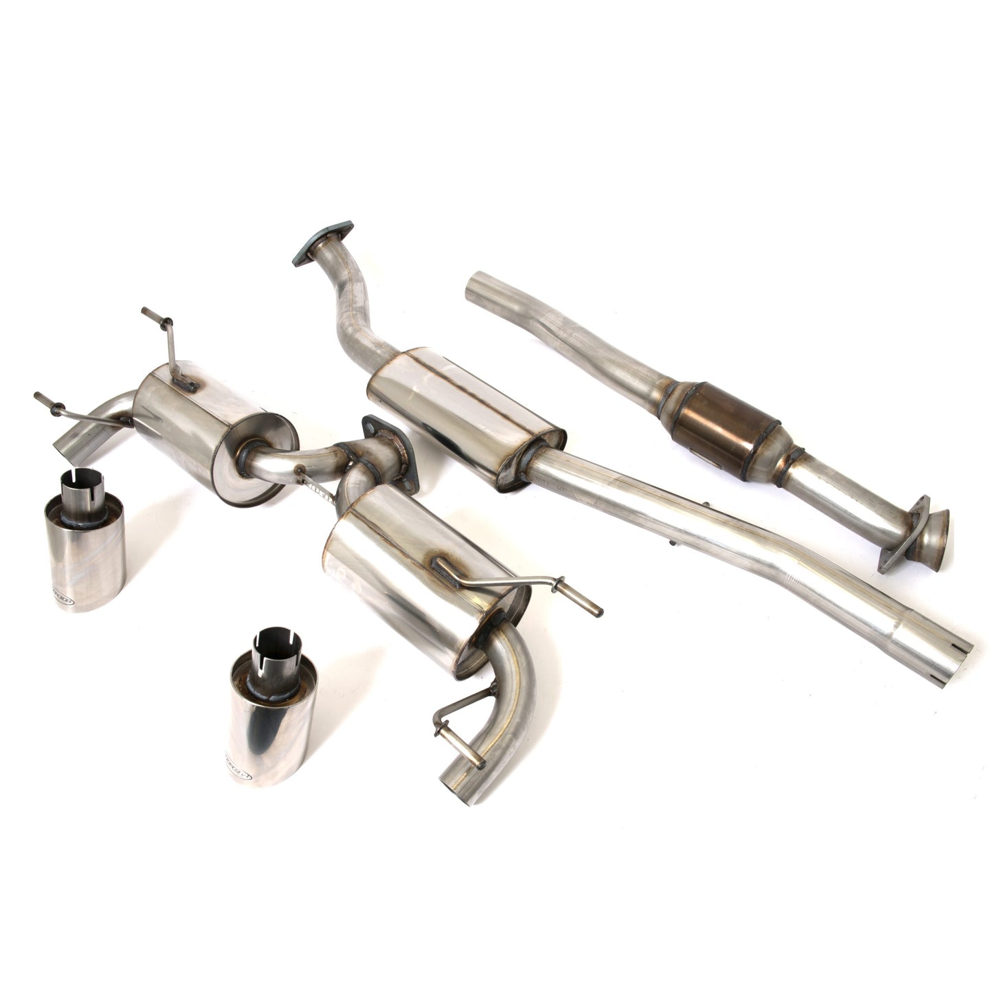 Piper Exhausts Mazda MK3 MX5 - 3 Silencer Manifold Back Sports Cat System - TMC Motorsport