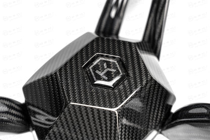 Carbon Fiber 3-Spoke Steering Wheel – KOSHI Design - Carbon Fibre