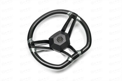 Carbon Fiber 3-Spoke Steering Wheel – KOSHI Design - Carbon Fibre