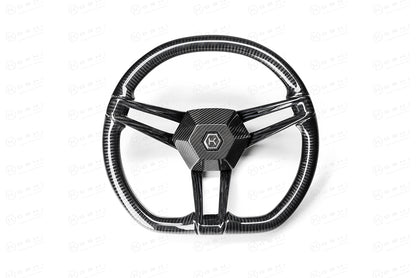 Carbon Fiber 3-Spoke Steering Wheel – KOSHI Design - Carbon Fibre