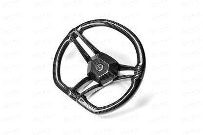 Carbon Fiber 3-Spoke Steering Wheel – KOSHI Design - Carbon Fibre